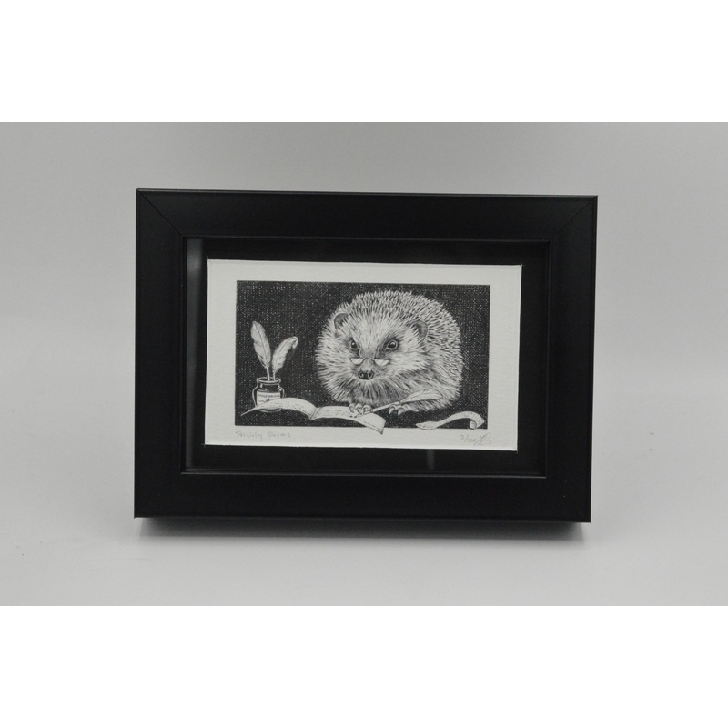 Prickly Poems – Limited Edition Print by Jenny Davies