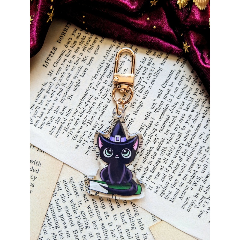 Shadow the Cat Keyring