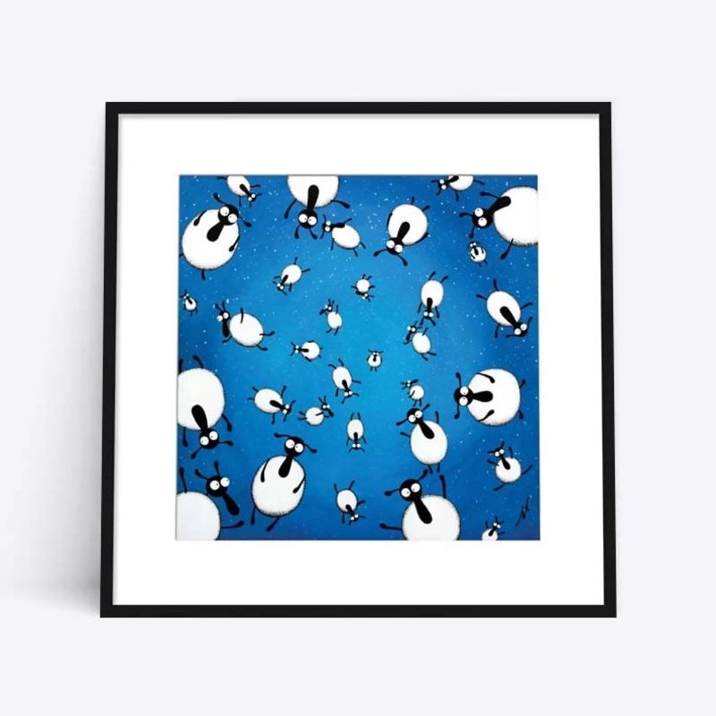 Space Sheep – 16 Limited Edition Print