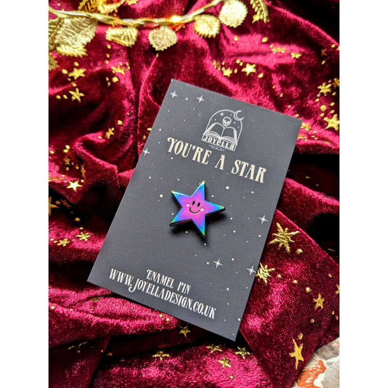You’re a Star Enamel Pin Rainbow