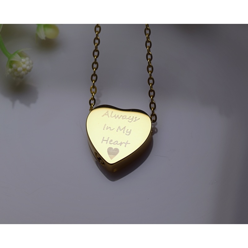 Always in My Heart Urn Pendant