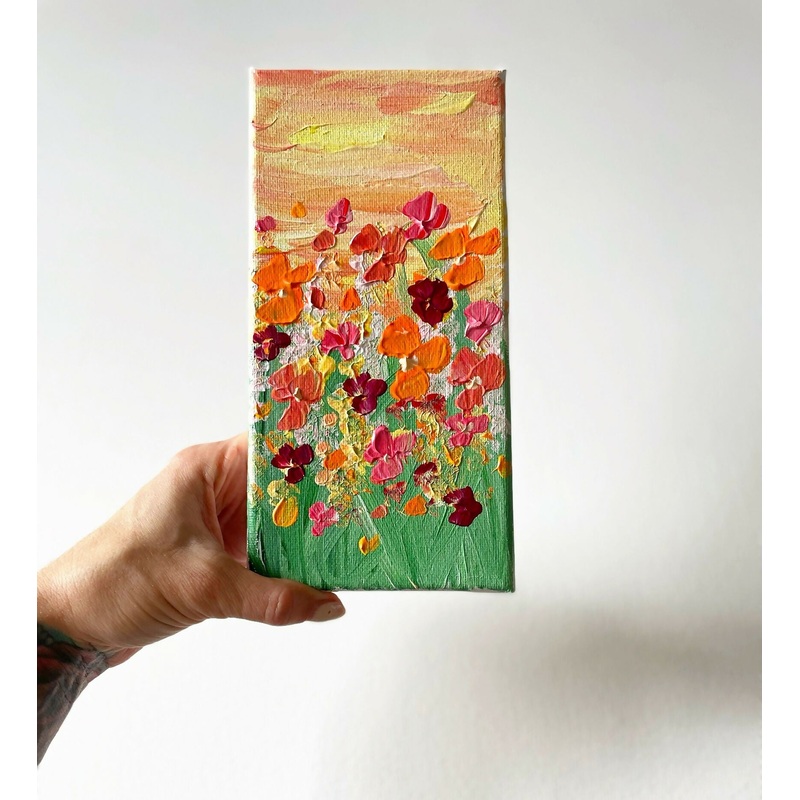 Autumn Sunsets 3 – Original Acrylic Painting