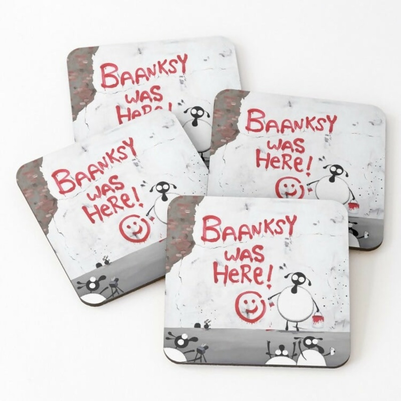 Baanksy Was Here! – Coaster|BANKCT