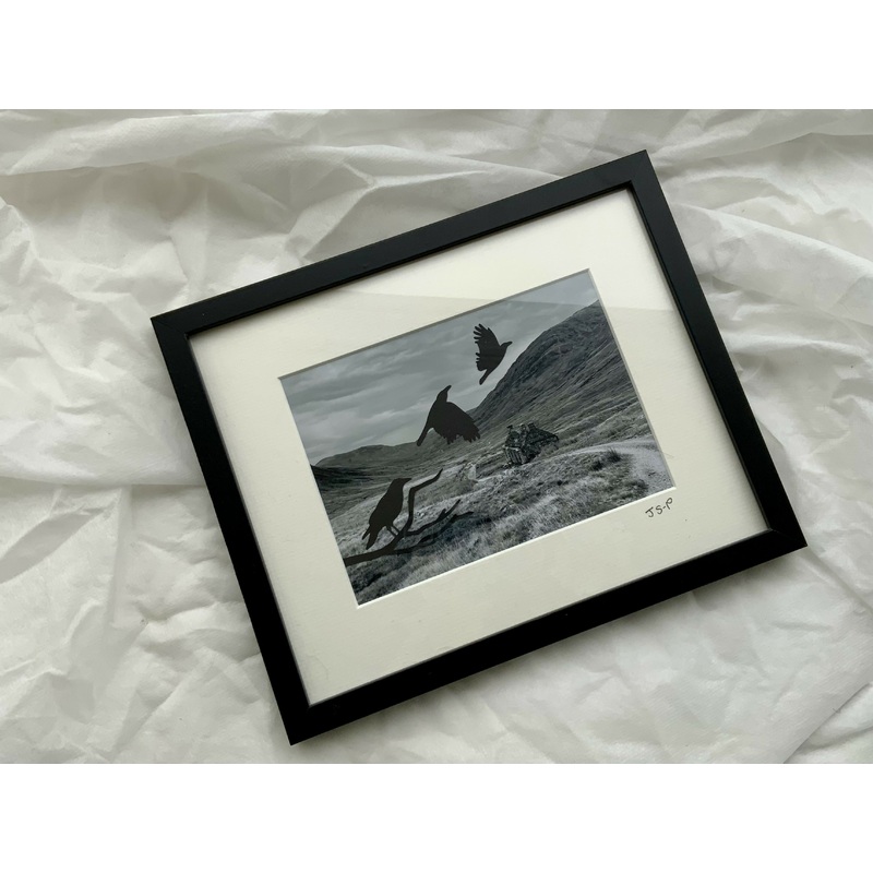 Crows Over Ruins – Medium