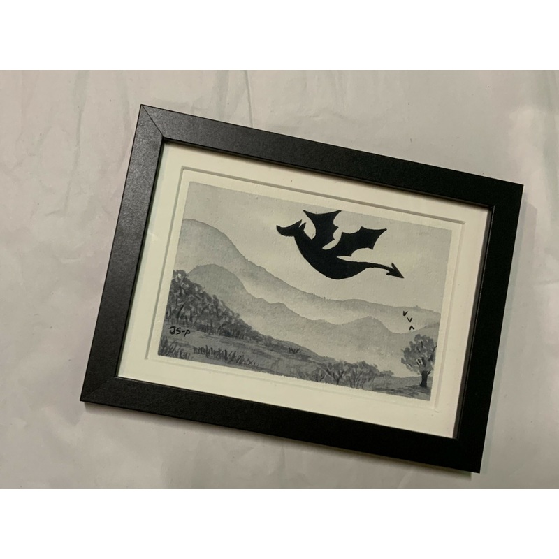 Dragon Original Watercolour – Medium