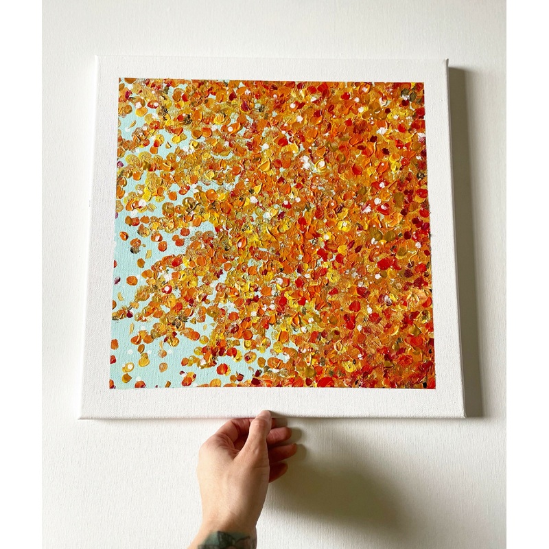 Falling Leaves – Original Acrylic Painting