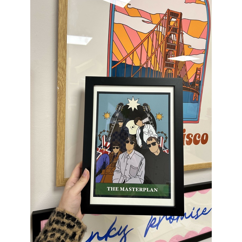 FRAMED The Masterplan Oasis Tarot Print