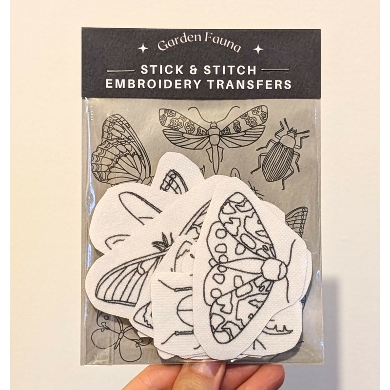 Garden Fauna Stick and Stitch Embroidery Set