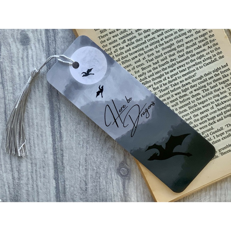 Here be Dragons Bookmark