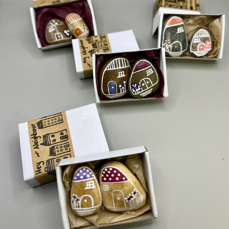 Hey Neighbour! Matchbox Pebble Houses