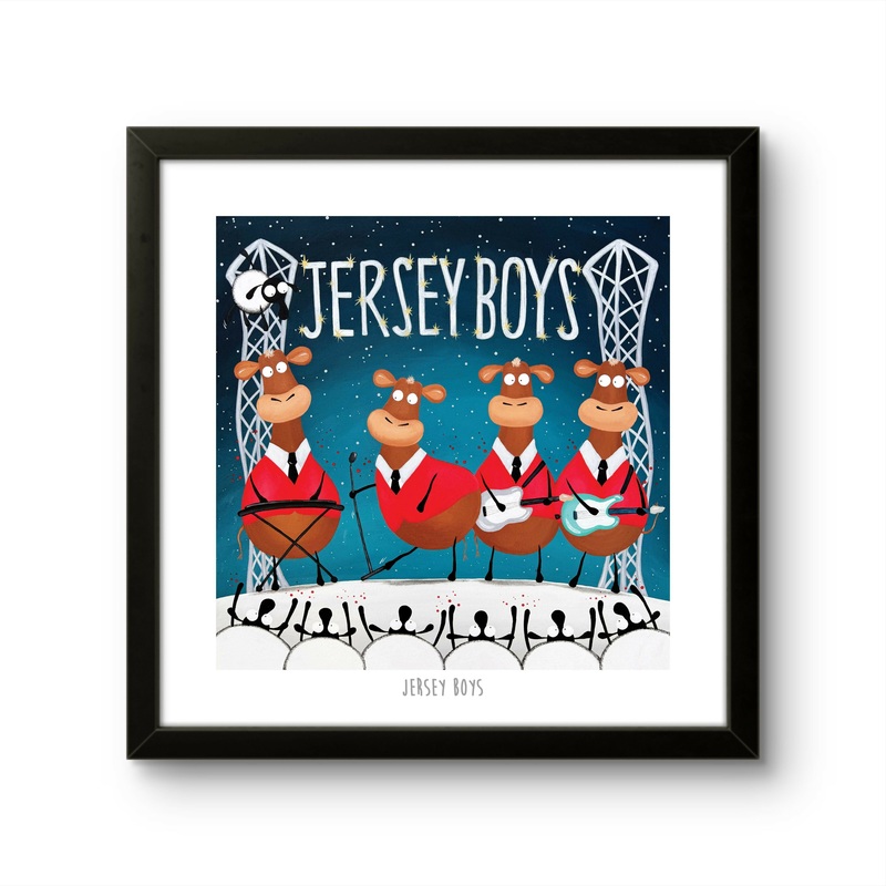 Jersey Boys – 10 Print|Print only|Black frame|White frame