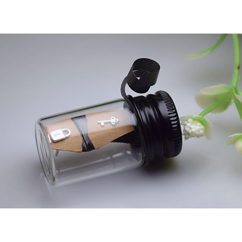 Lock and Key Earrings