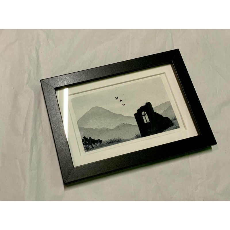 Ruins Original Watercolour