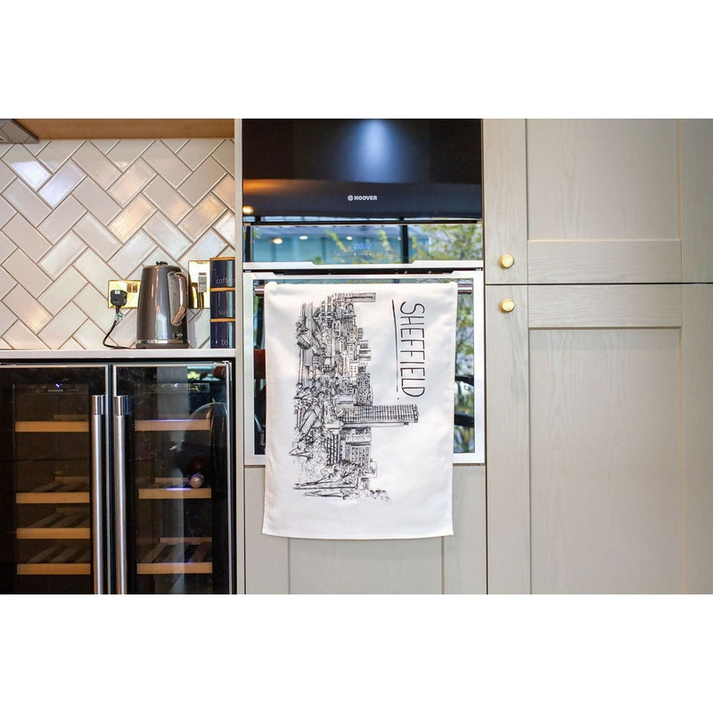 Sheffield Skyline Tea Towel