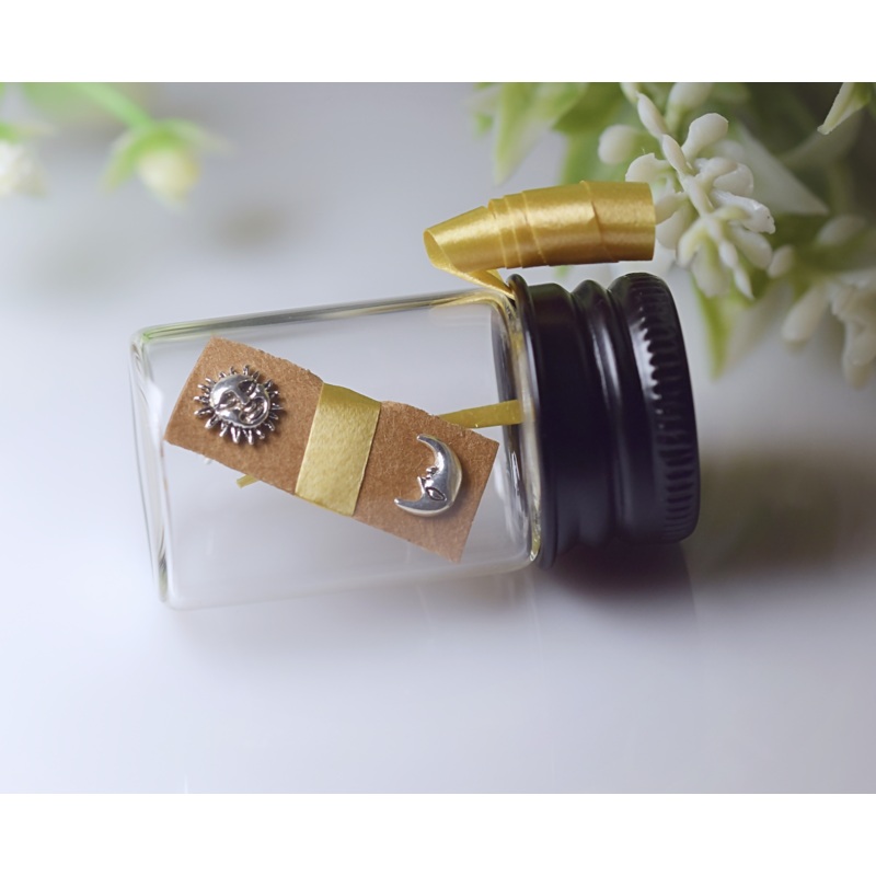 Sun And Moon Earrings