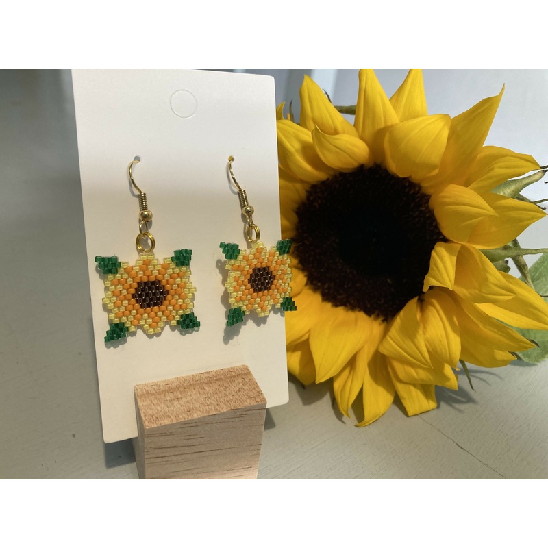 Sunflower Earrings