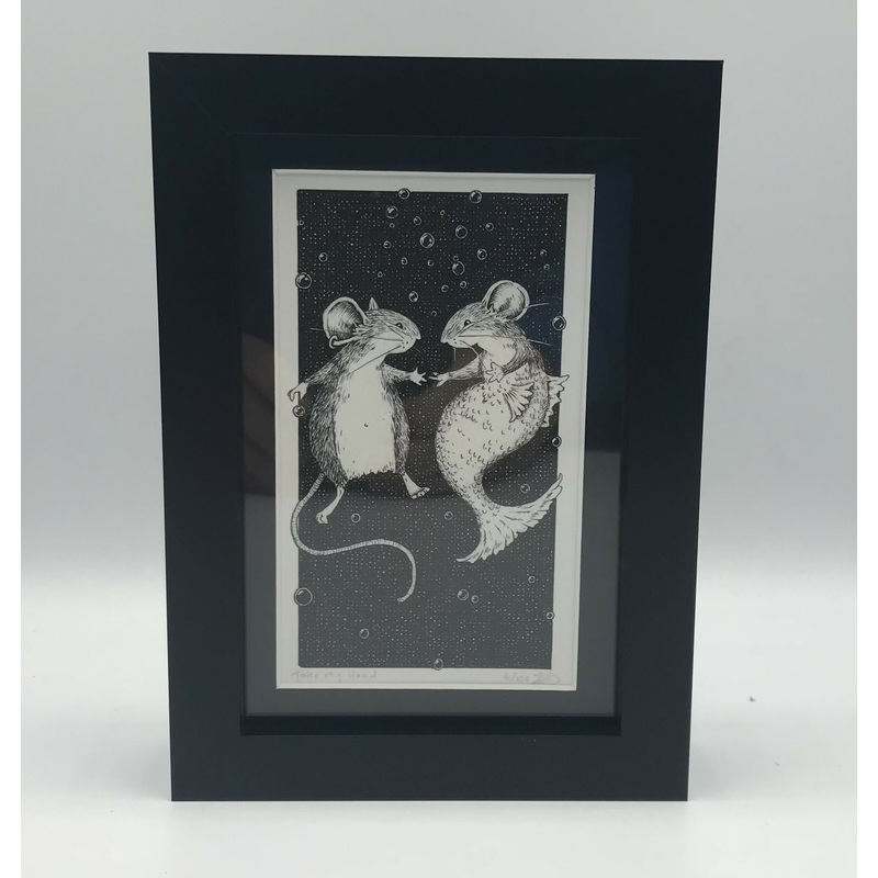 Take My Hand – Framed Limited Edition Giclee Print by Jenny Davies