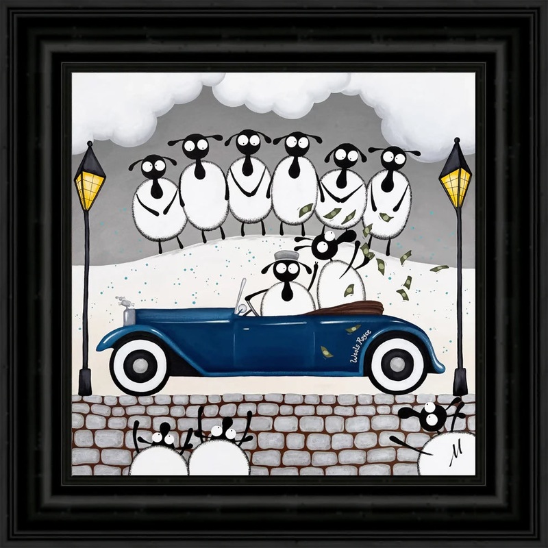 Wools Royce Framed Original Painting
