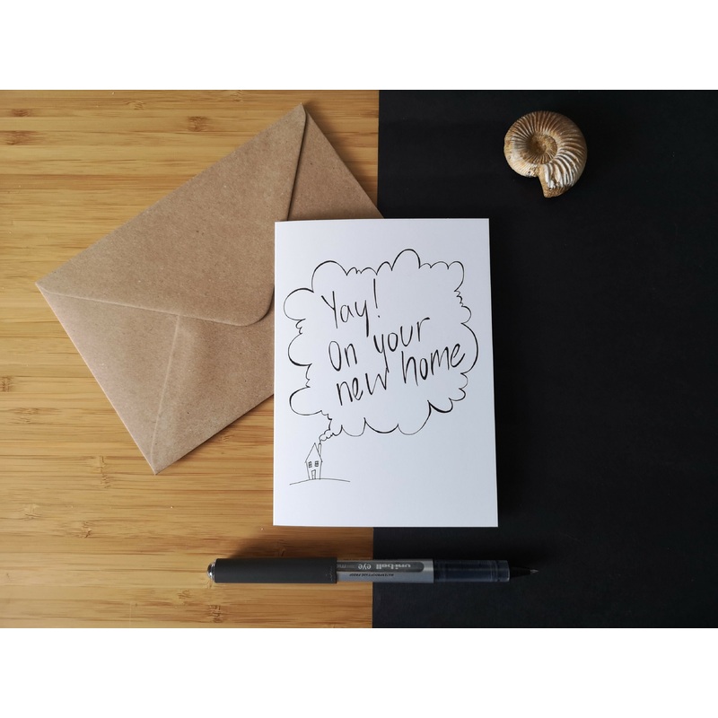 Yay On Your New Home, Greetings Card