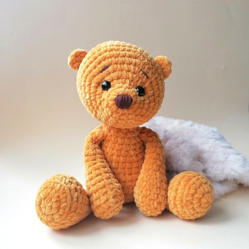 Big Ted|Grey|Beige|Pink|Gold