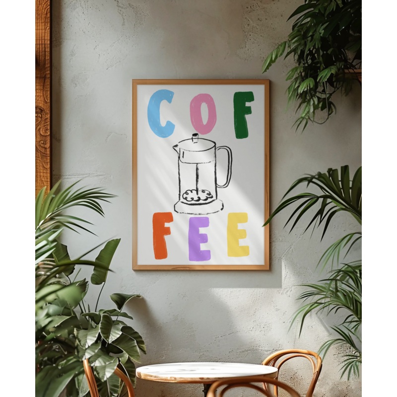 Coffee Print|A4|A3|A5