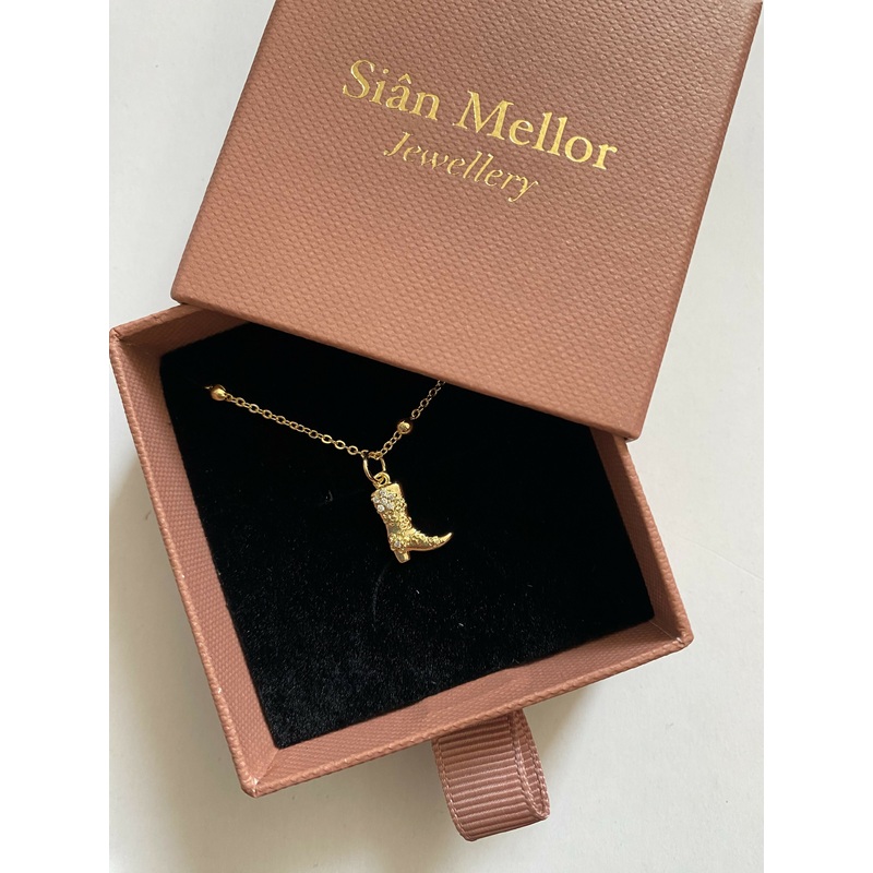 Cowboy Boot Necklace