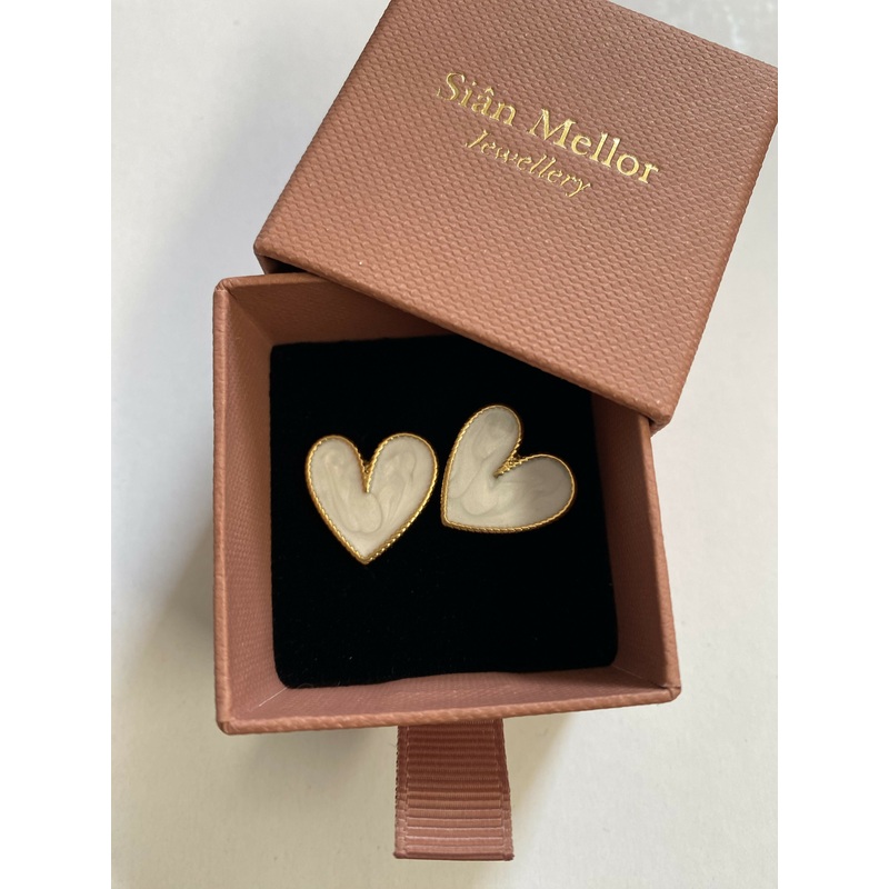 Heart Stud Earrings
