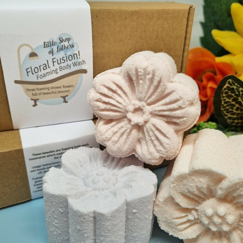 Shower Flower Selection – Foaming Body Wash – Floral Fusion