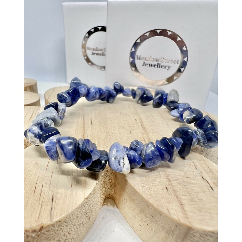 Sodalite Chip Bracelet
