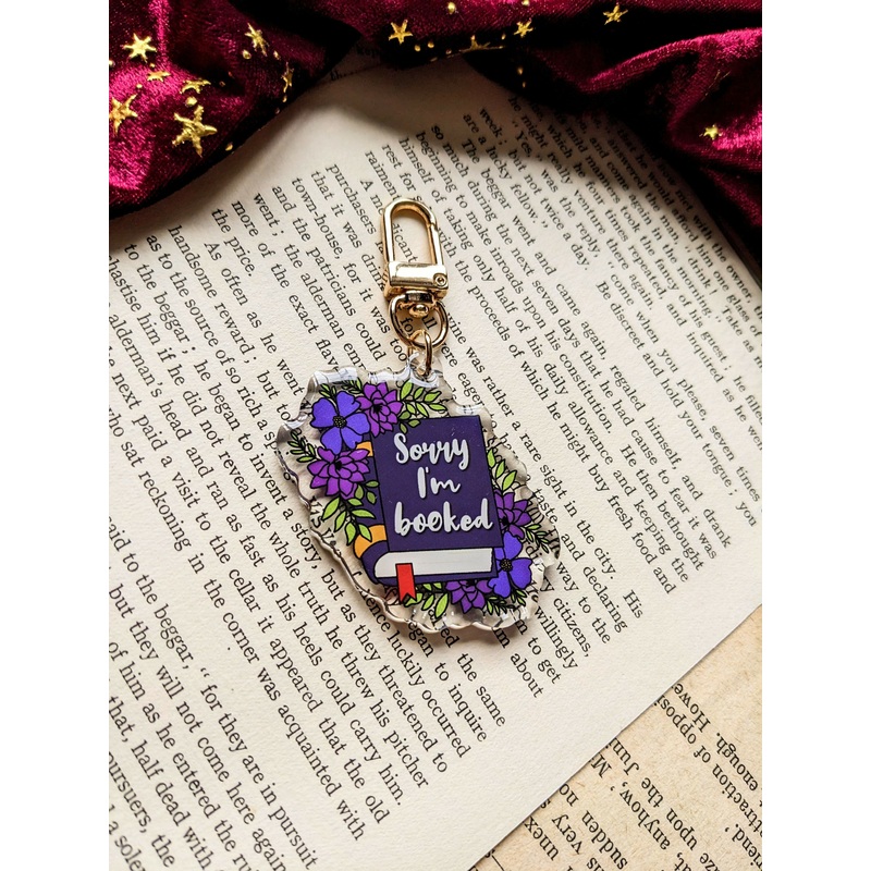 Sorry I’m Booked Keyring