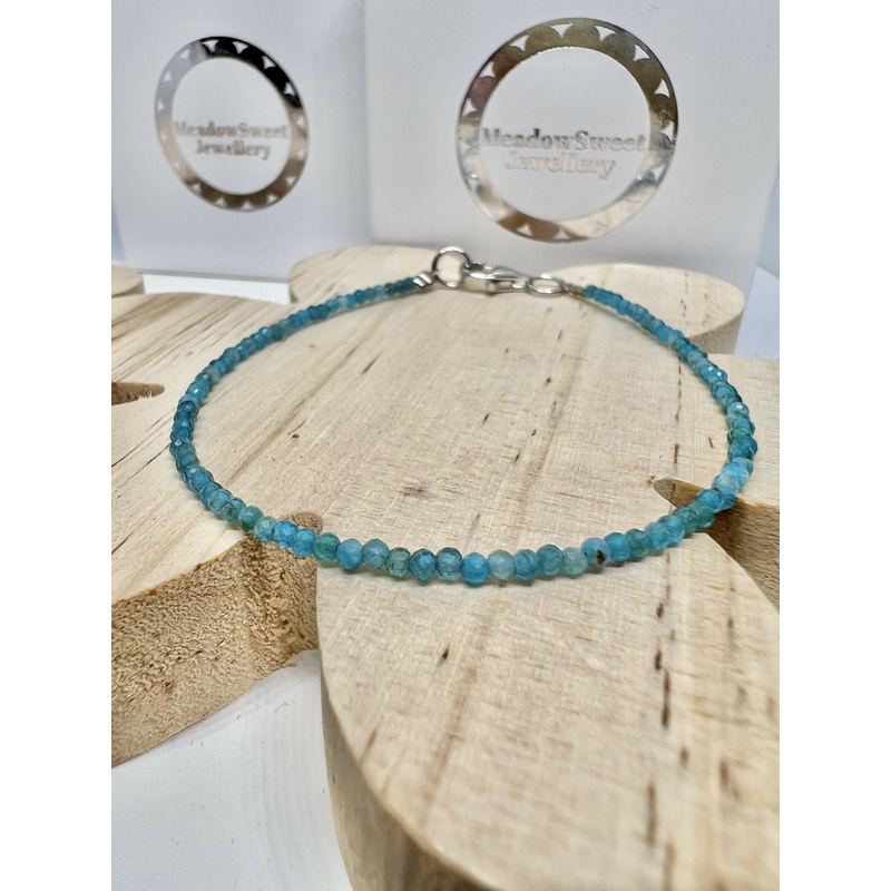 Apatite Beaded Bracelet