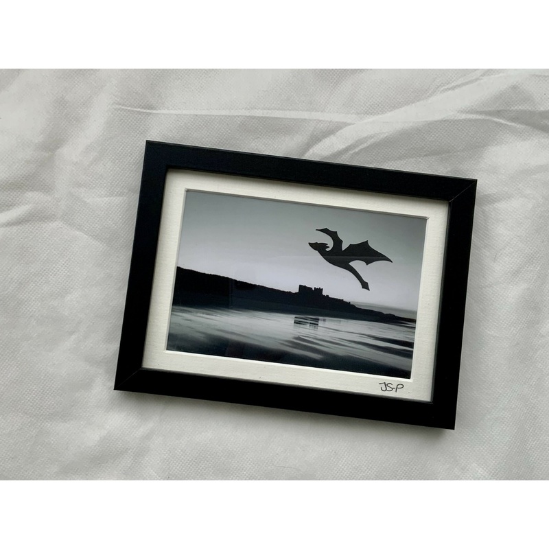 Dragon over Bamburgh – Small