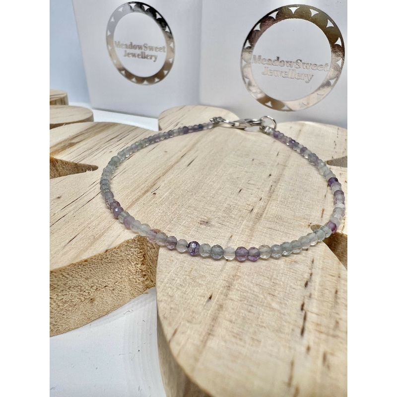 Fluorite Beaded Bracelet