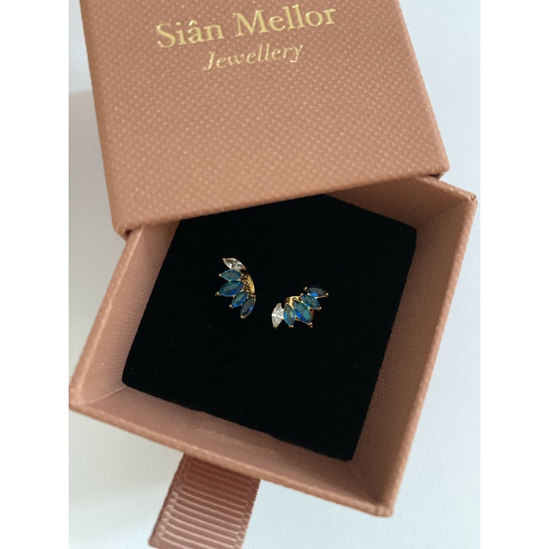 Ocean Tonal Stud Earrings