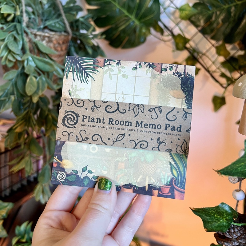 Plant Room Memo Pad