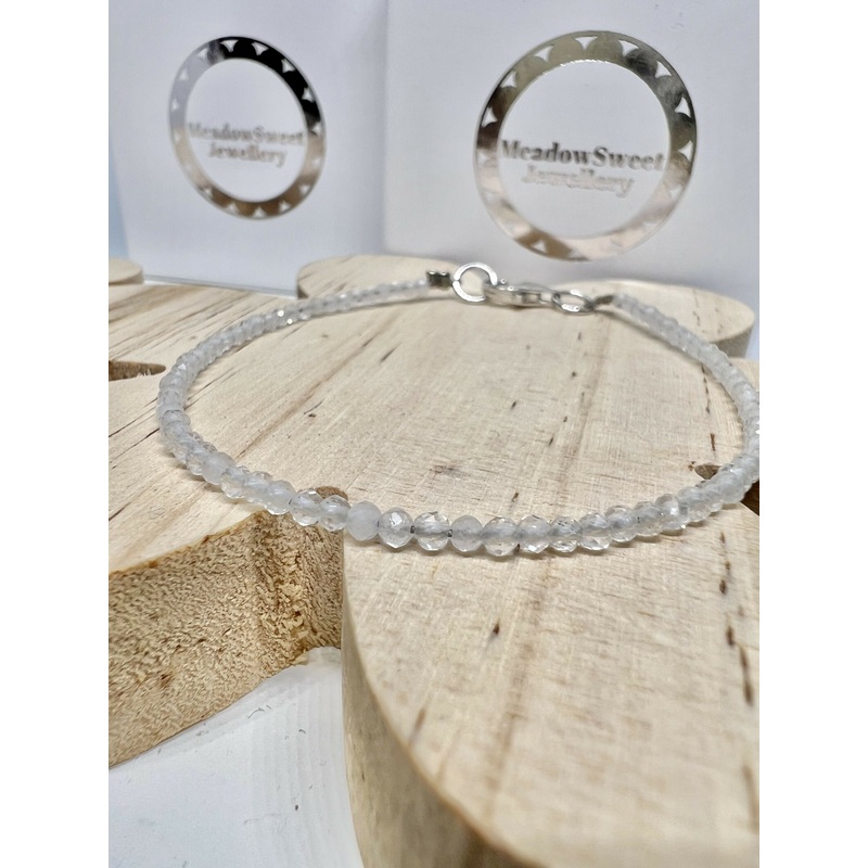 Quartz Beaded Bracelet