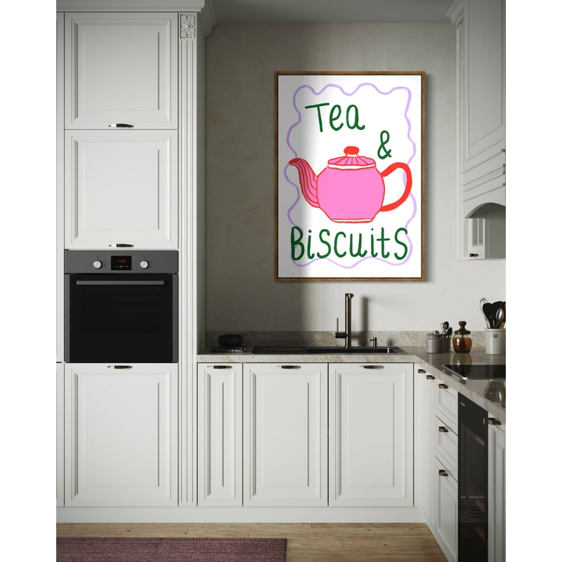 Tea and Biscuits Print|A4|A3|A5