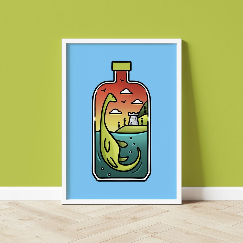 A4 Print – Nessie