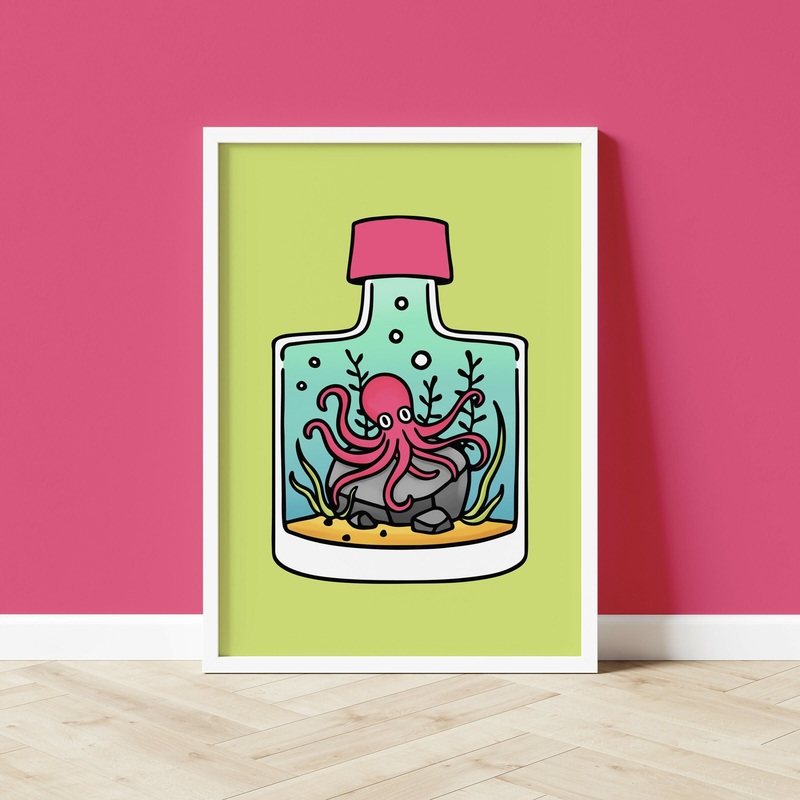 A4 Print – Octopus