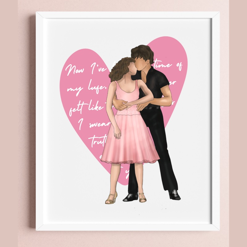 Dirty Dancing Love Illustration