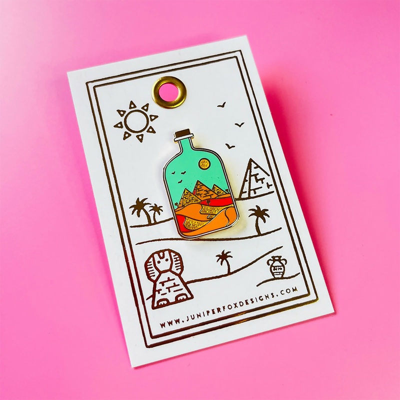 Enamel Pin – Pyramid