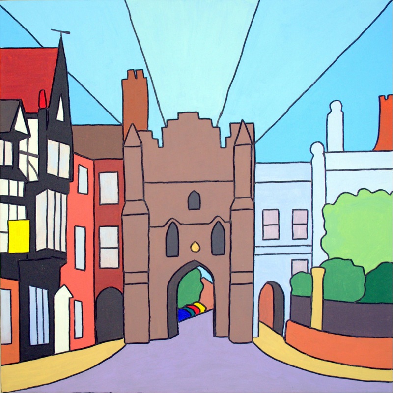 Framed print – North Bar, Beverley