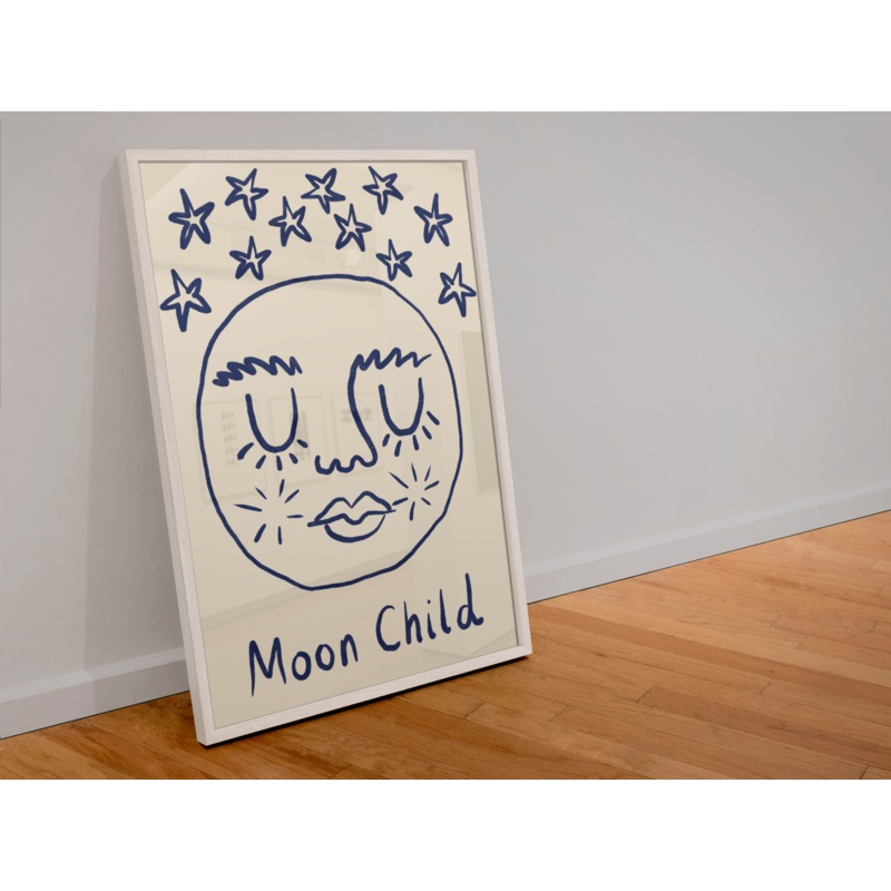 Moon Child Print|A5|Postcard|A3