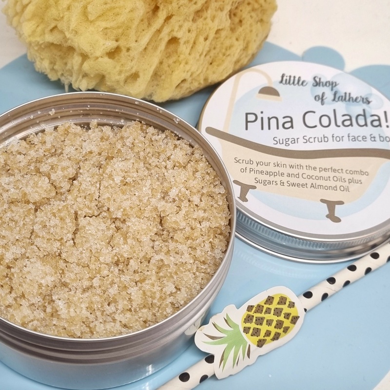 Pina Colada Sugar Scrub – Exfoliating Body Sugar