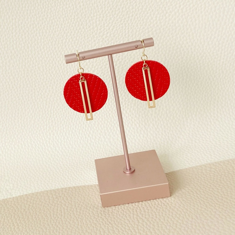 Red Lantern Earrings