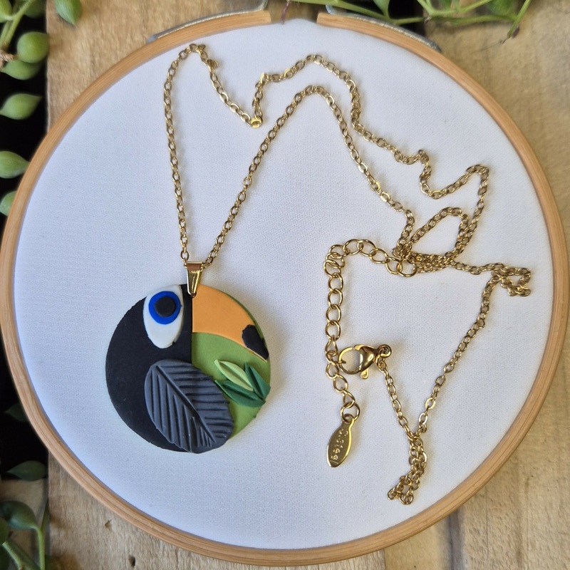 Toucan Necklace  Large