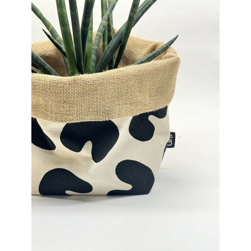 Bean Print Storage Tub