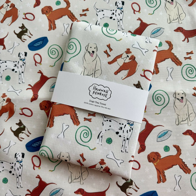 Dogs Tea Towel|Tea Towel