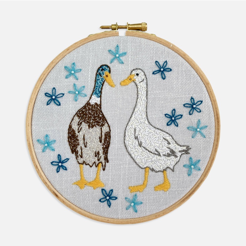 Duck Embroidery Kit