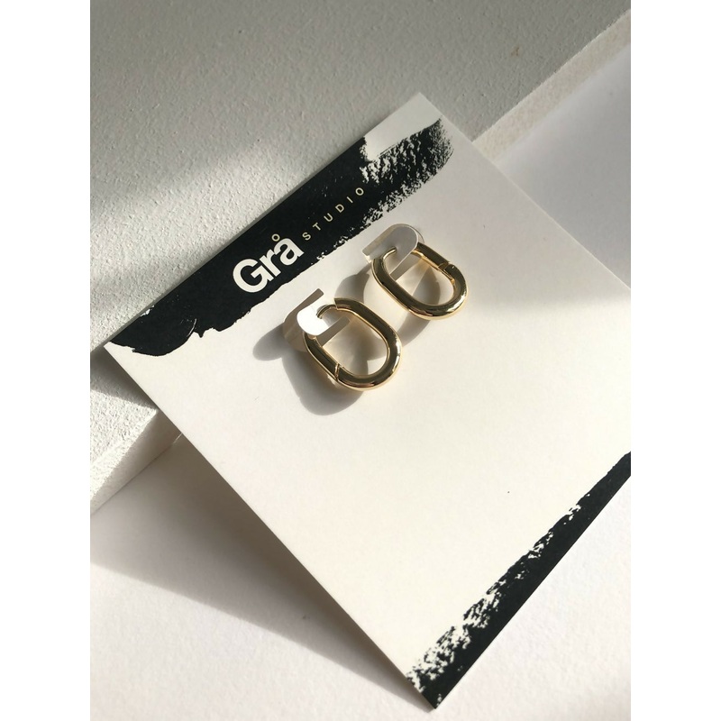 XL Valerie / Minimal Chunky hoop / Tarnish Free